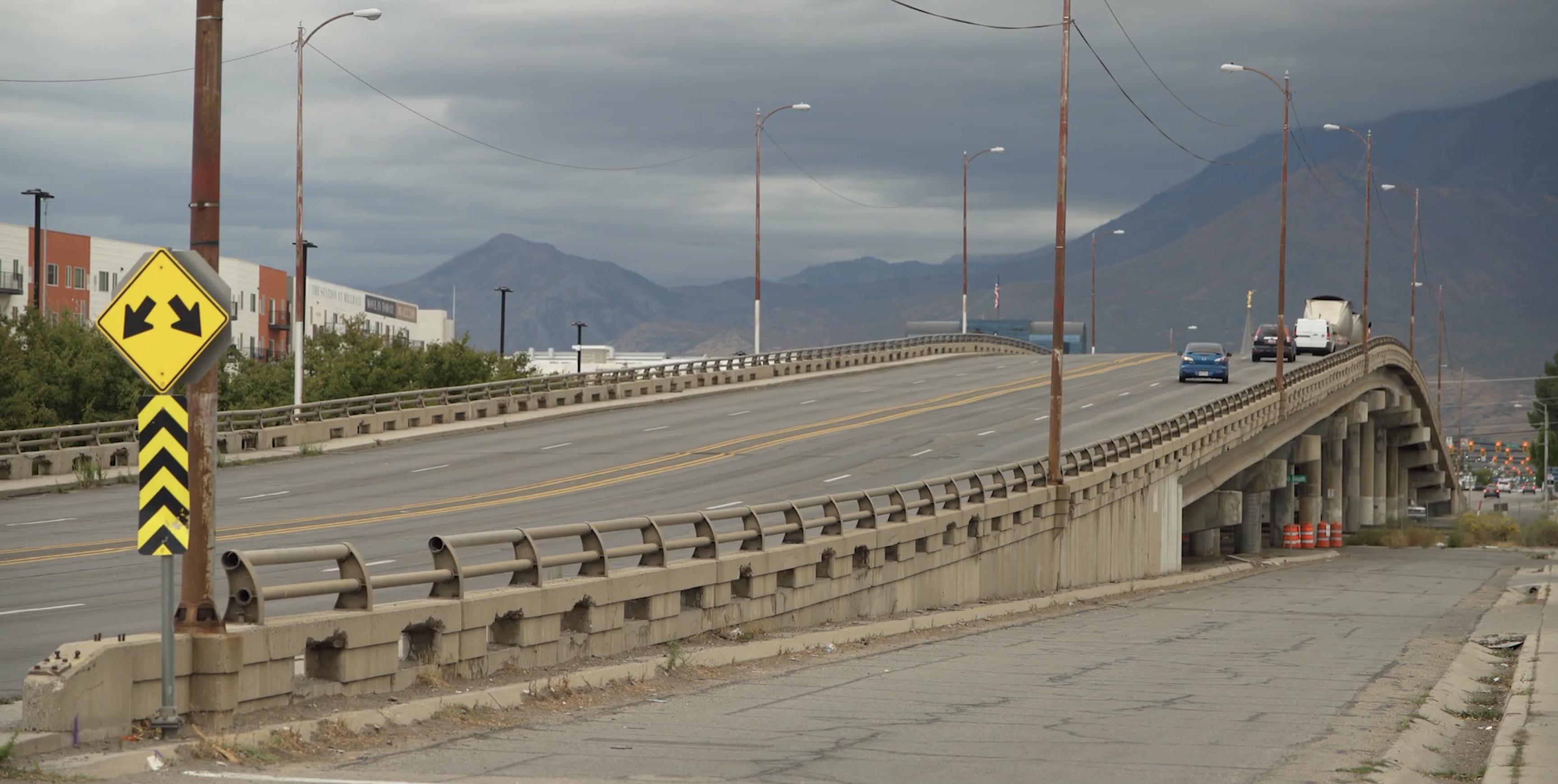 A construction project to restore this University Avenue viaduct, which extends from approximately 920 South to 400 South in Provo, began Wednesday. However, state transportation officials say traffic won't be impacted until later this month.