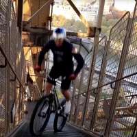 Have You Seen This? French bicyclist ascends Eiffel Tower