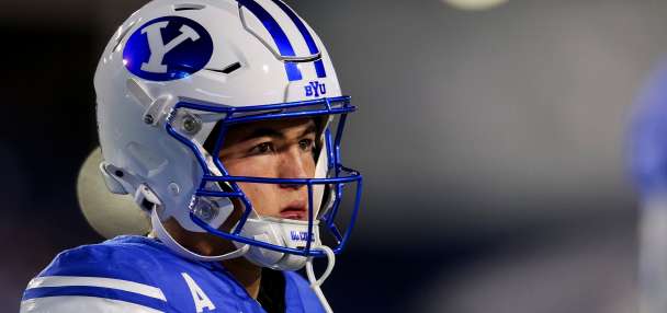 BYU's Bear Bachmeier turning heads with 8-0 start, including likely QB successor