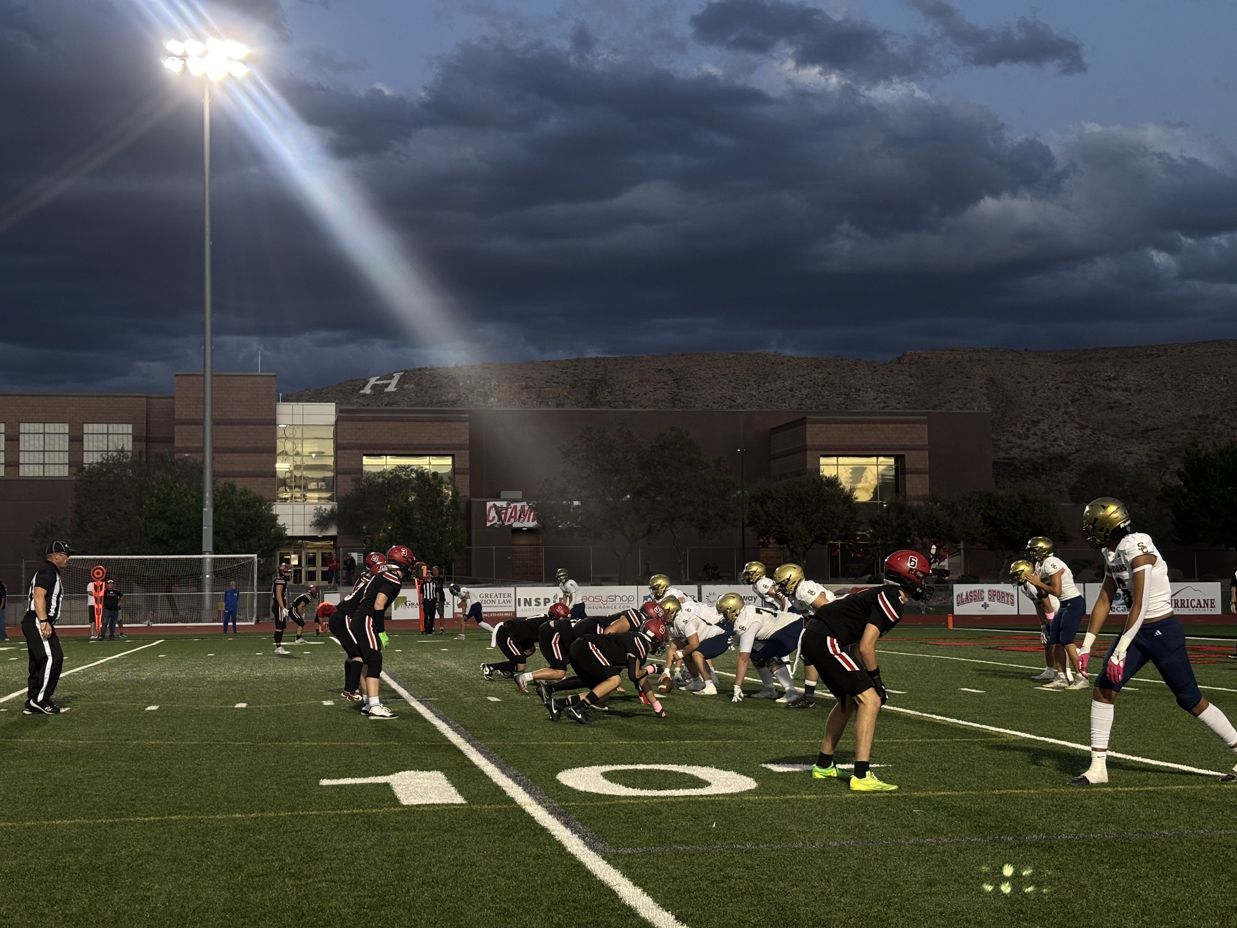 Hurricane rallies on senior night, beating Snow Canyon 38-24