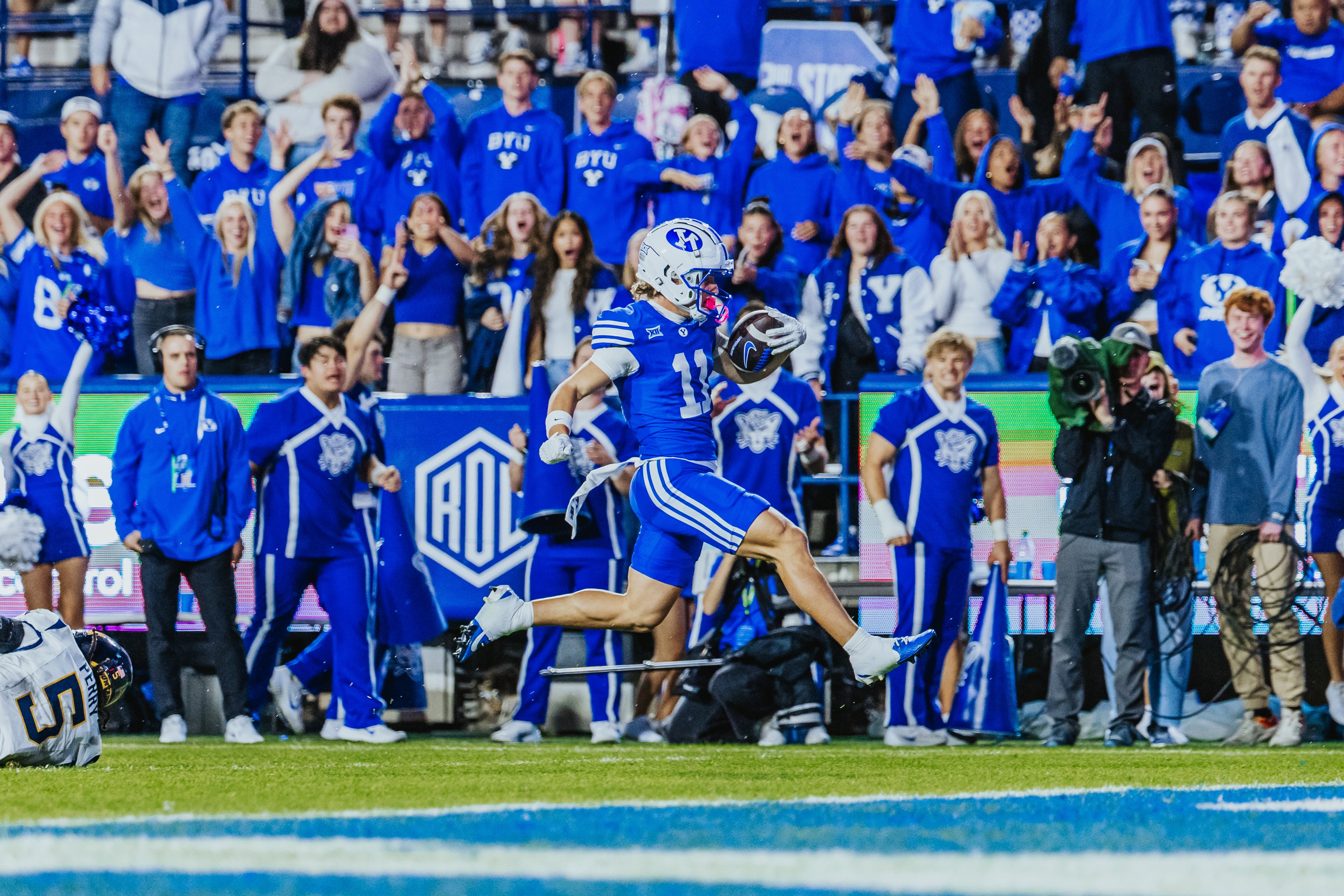 No. 23 BYU holds off storm of West Virginia, attrition for 5-0 start