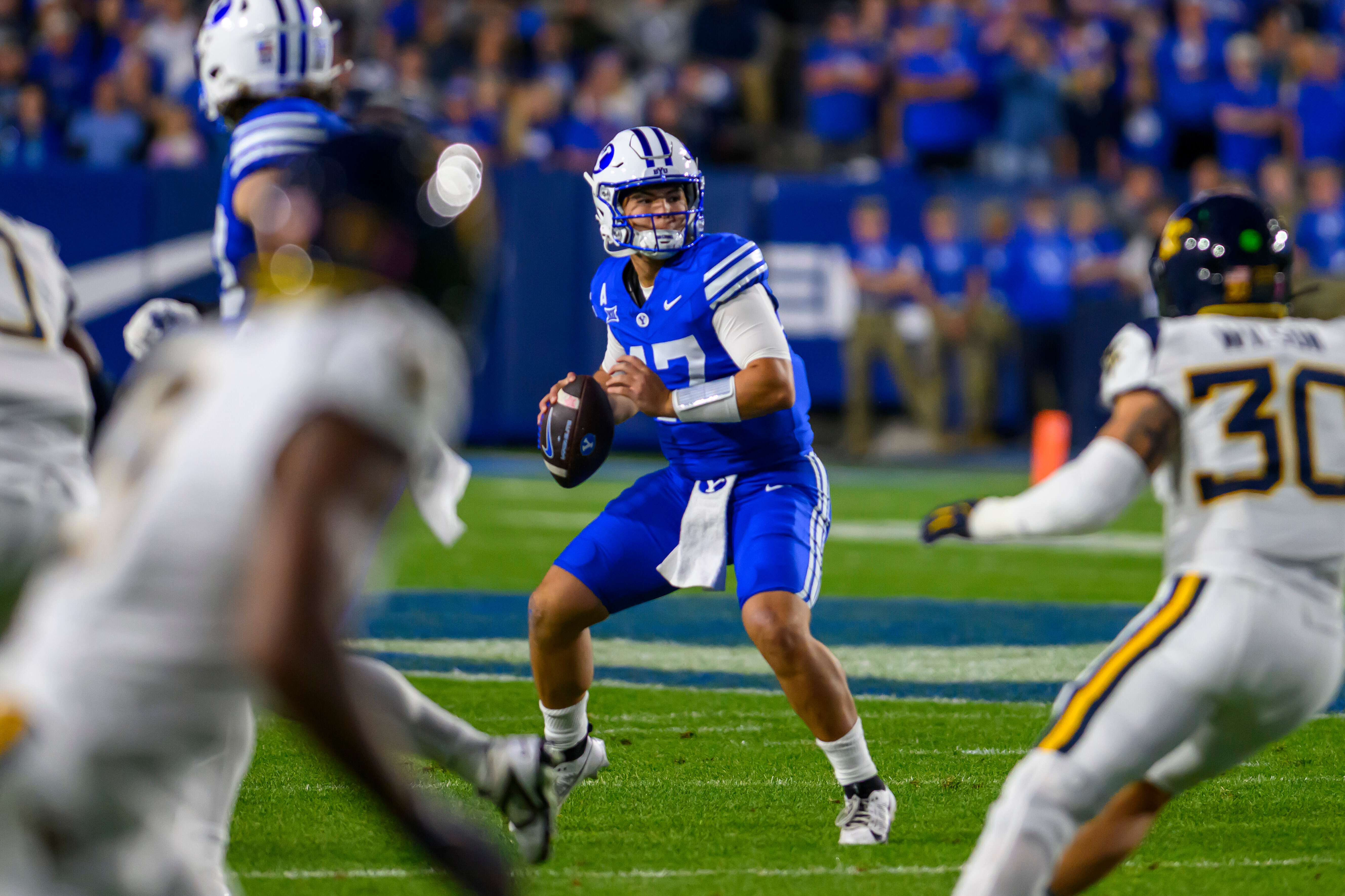 Bear Bachmeier played like a freshman against Wildcats — until he didn't