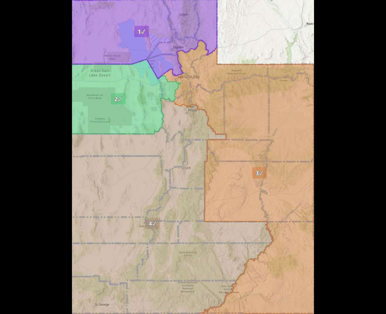 The Utah Legislative Redistricting Committee recommended "Option C" ahead of a special session to pick new congressional maps on Monday.