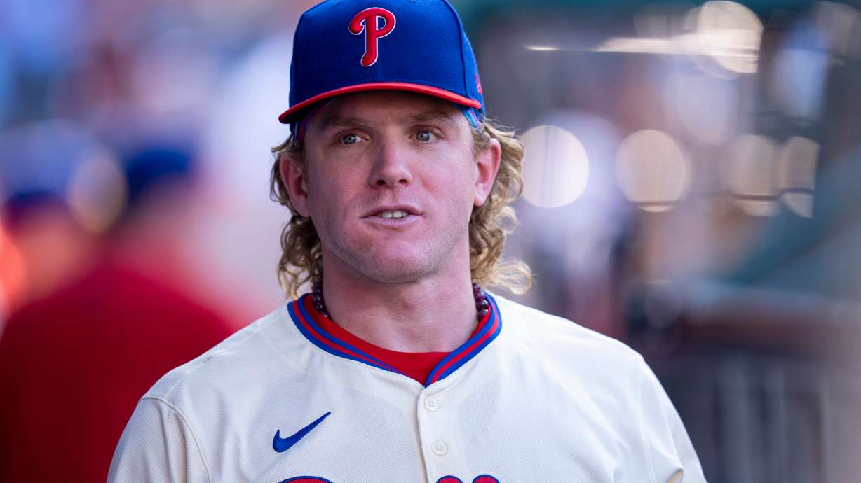 Harrison Bader out of Phillies' Game 2 starting lineup vs Dodgers ...
