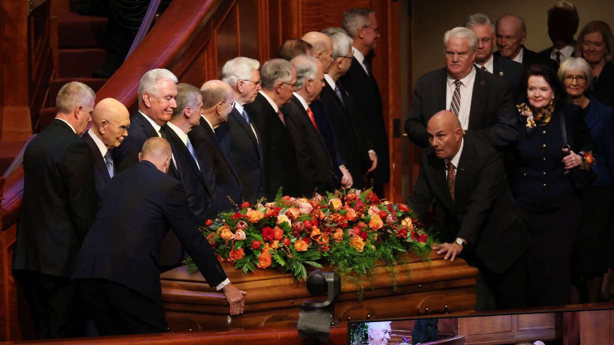 President Russell M. Nelson remembered as 'the holder of hands and the ...