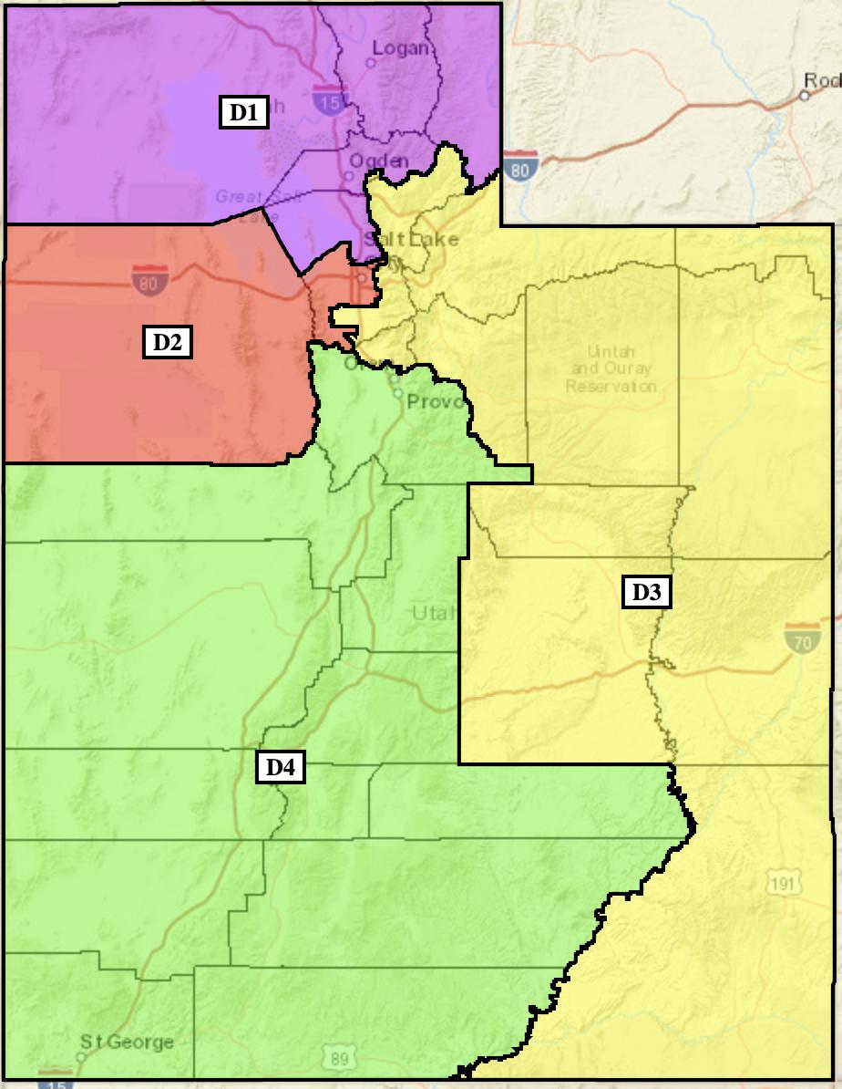 Plaintiffs' Map 2 was submitted to 3rd District Judge Dianna Gibson on Monday.