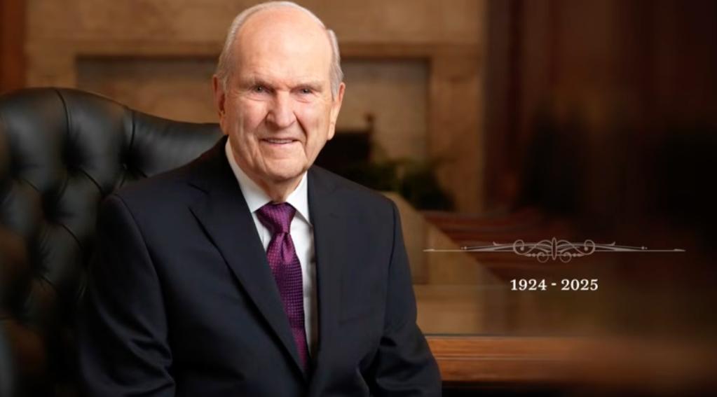 President Russell M. Nelson died Sept. 27, at the age of 101.