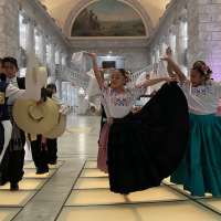 Members of Utah's Peruvian community dance at Capitol to mark DĂa de la Marinera