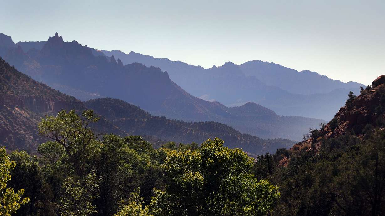 Zion National Park on Oct. 14, 2020. President Donald Trump's "One Big Beautiful Bill" has cleared the way for 48,000 acres of previously off-limits Utah public land to be available for coal leasing.