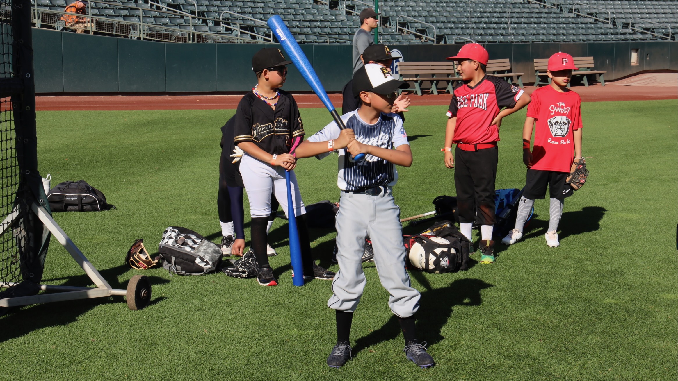 Two Mexican baseball teams will play games in Utah on Saturday and Sunday, with other activities like a youth baseball clinic also planned. The photo shows the clinic before a game in the 2024 installment of the initiative.