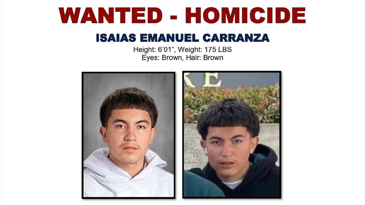 Isaias Emanuel Carranza, charged in the killing of a Ben Lomond High School student on Wednesday, was arrested early Saturday, according to a press release from the Ogden Police Department.