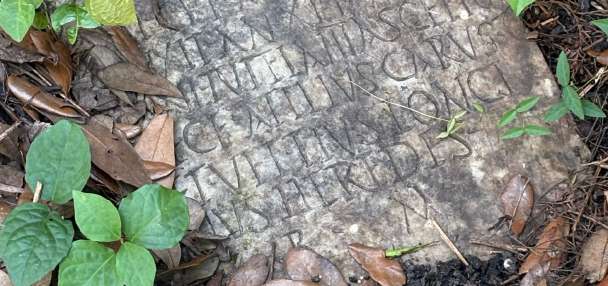 A long-lost ancient Roman artifact reappears in a New Orleans backyard