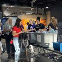 Volunteer effort provides essential needs for hundreds of homeless teens