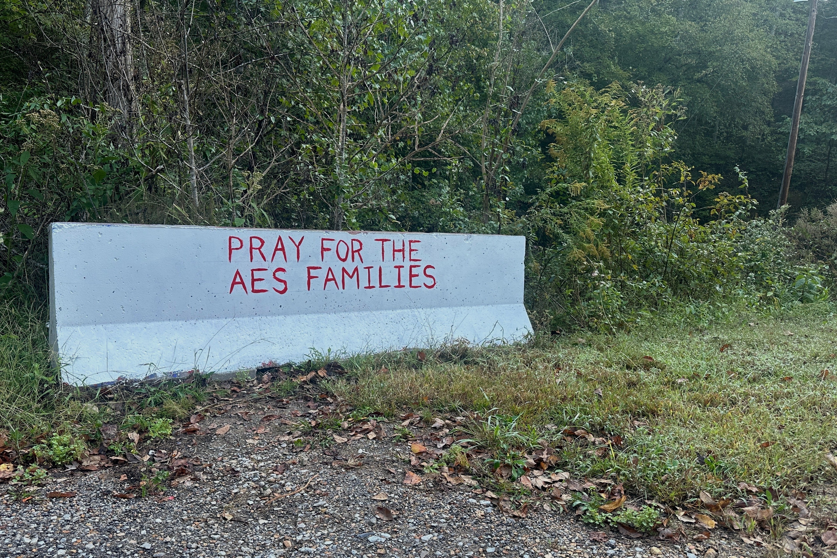 A sign near the site of an explosion at Accurate Energetic Systems, about 60 miles southwest of Nashville, Tenn., on Saturday. Authorities said 16 people died in the blast at the factory; there were no survivors.