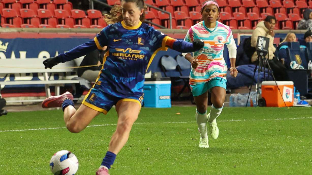 The Utah Royals dropped a match to the San Diego Wave at American First Field in Sandy on Oct. 11, 2025