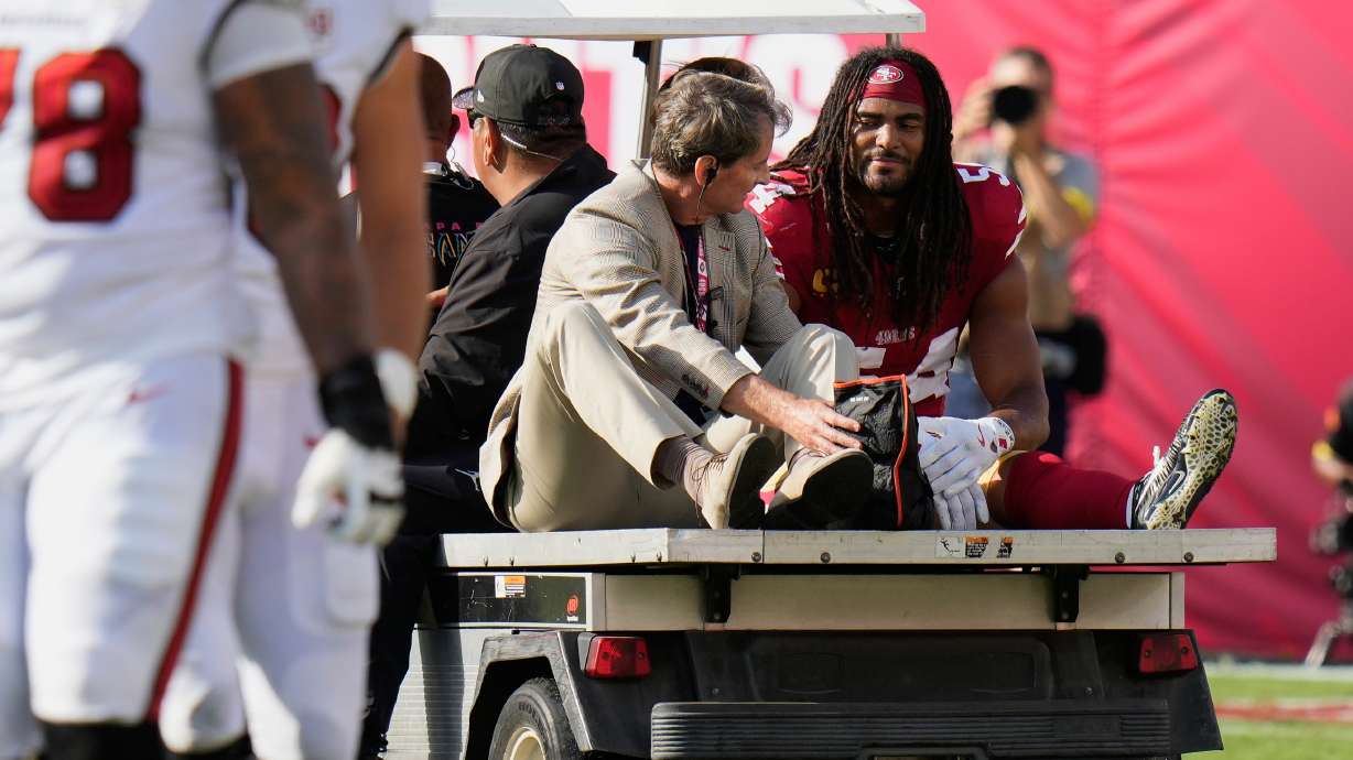 49ers AllPro linebacker Fred Warner out for season following severe