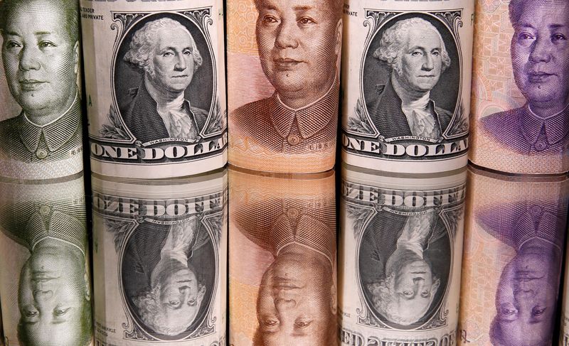 Dollar rises against peers after Trump's calmer rhetoric de-escalates trade tensions
