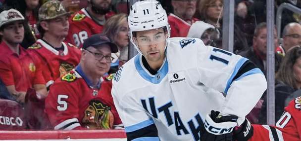 Frank Nazar scores OT power-play goal as Blackhawks beat Utah Mammoth 3-2