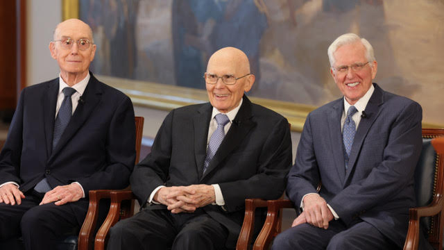 Church of Jesus Christ announces new First Presidency