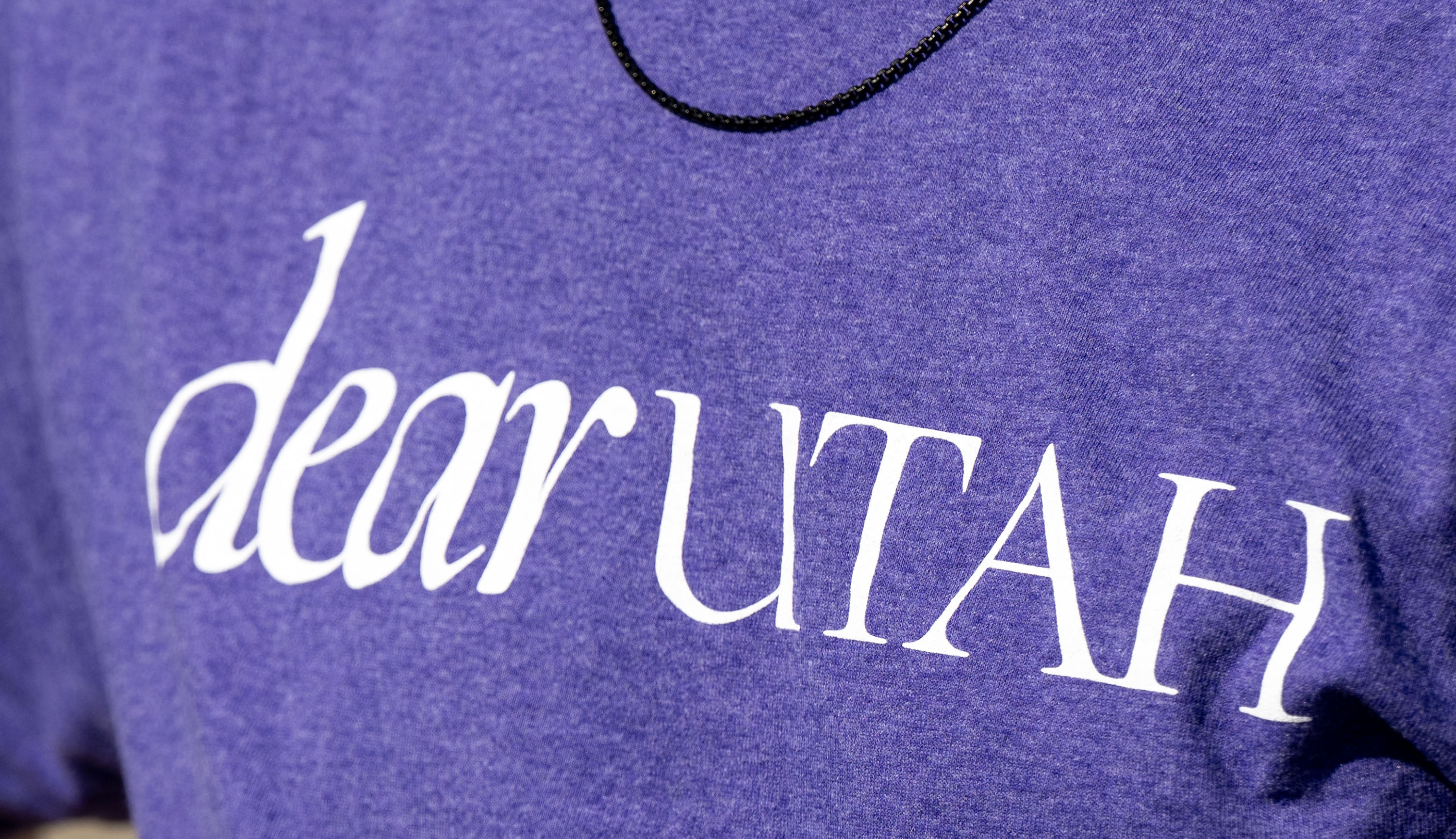 The "Dear Utah" rally at the state Capitol in Salt Lake City on Tuesday united survivors of domestic violence, their advocates and Utah's lawmakers in a call for action against domestic violence.