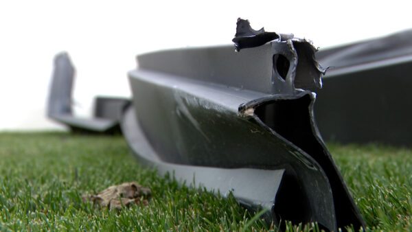 'Incredibly fortunate': No injuries as wind lifts metal pergola into Lehi home