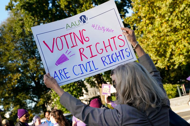 Supreme Court hears case that takes aim at Voting Rights Act