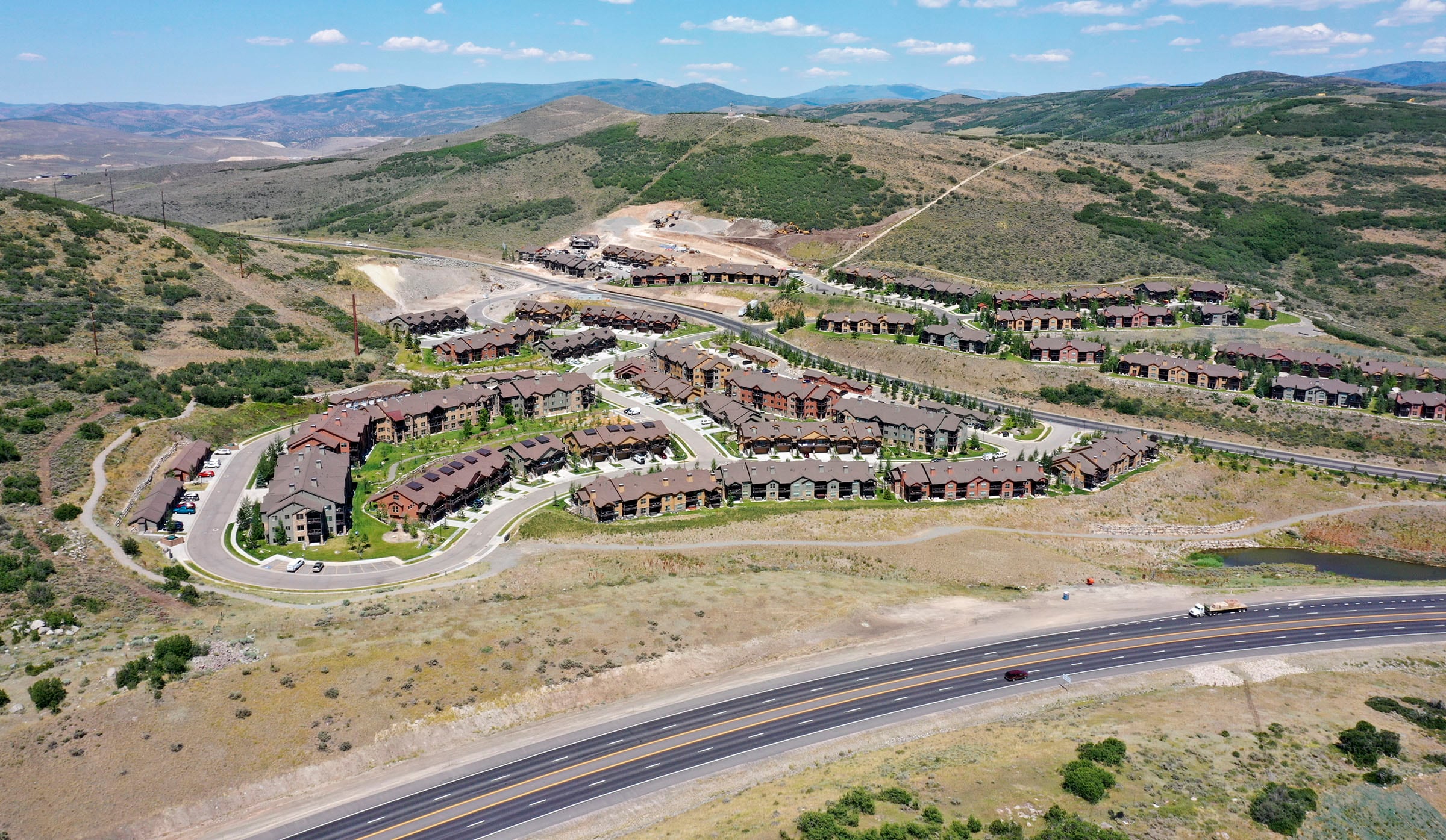 The town of Hideout wants to annex hundreds of acres from Summit County and Wasatch County, including land on both sides of state Route 248, near the Black Rock Ridge community, in Wasatch County on July 20, 2020.