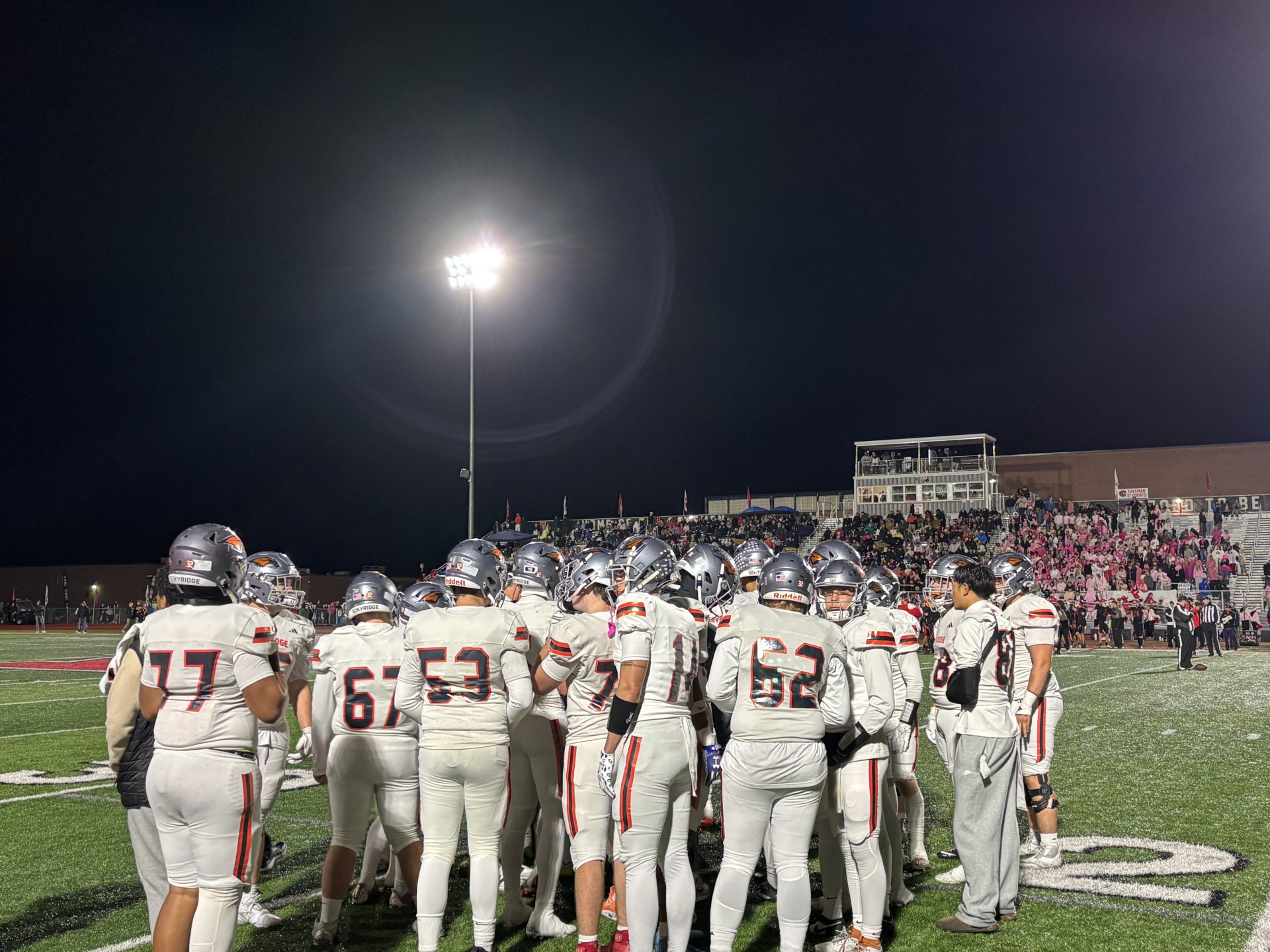 Skyridge overcomes turnovers to beat American Fork 26-14