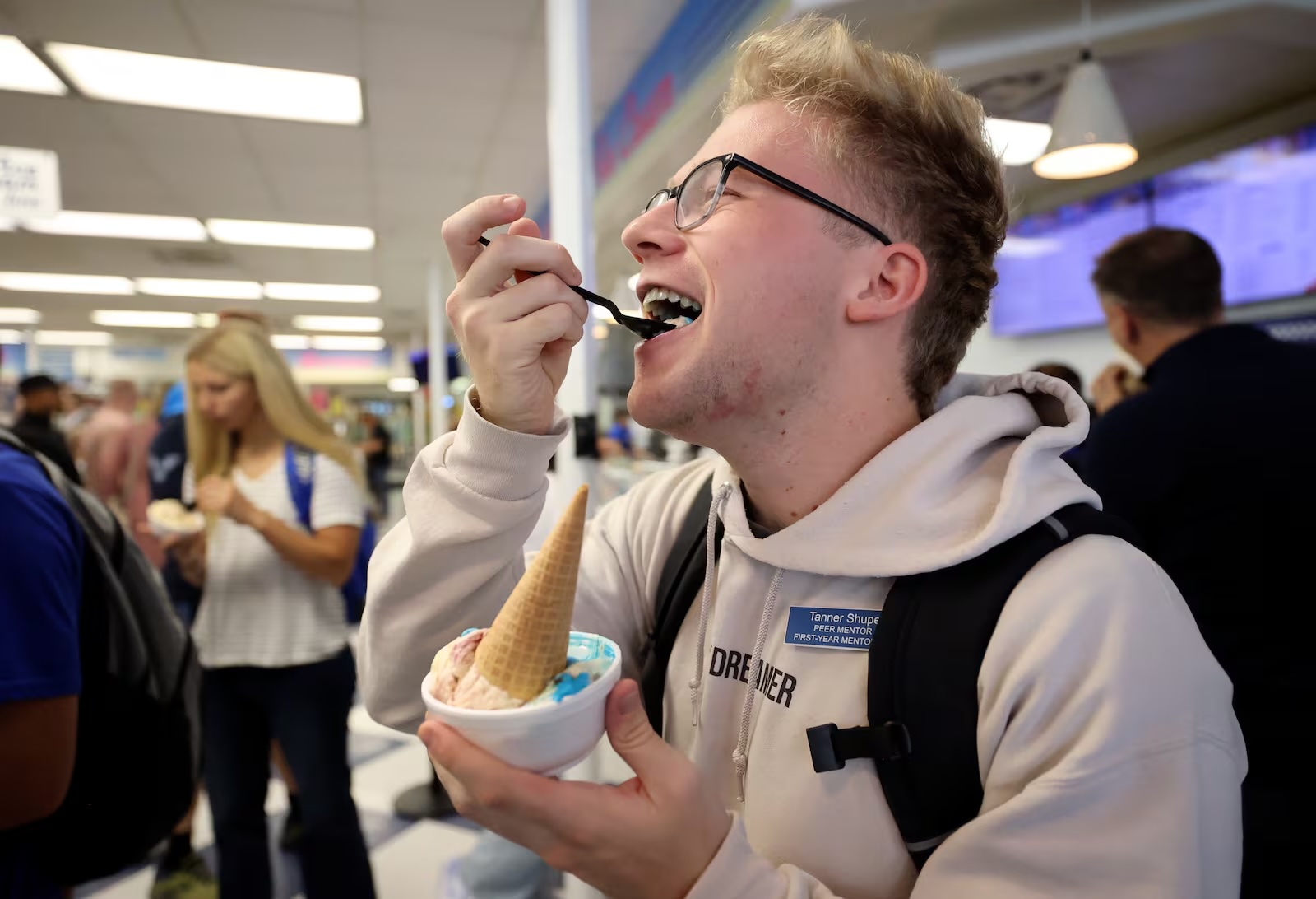 Inside the creation of BYU's new ice cream in honor of its 150th birthday