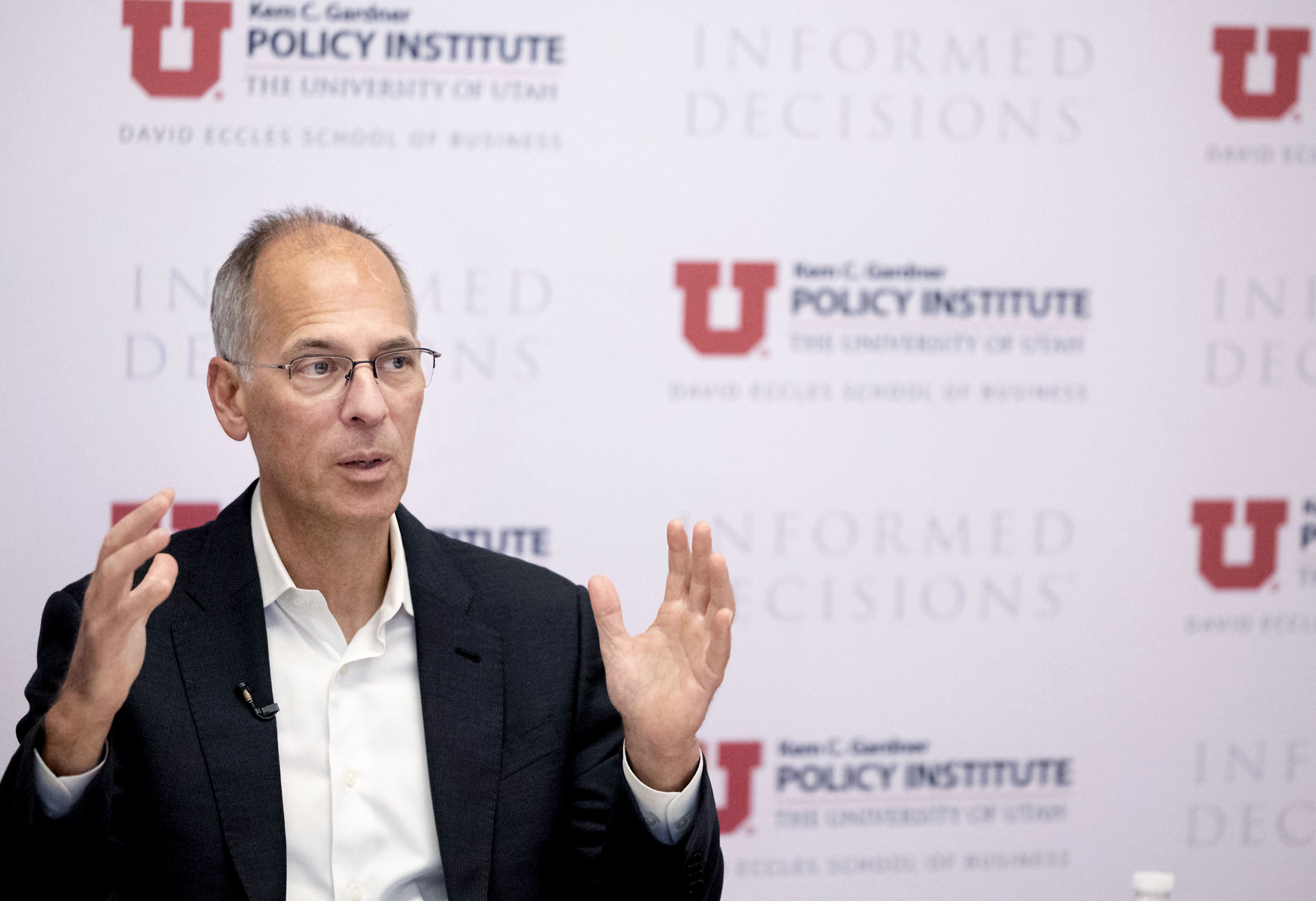 Recession risk 'uncomfortably high,' warns national economist during Utah visit