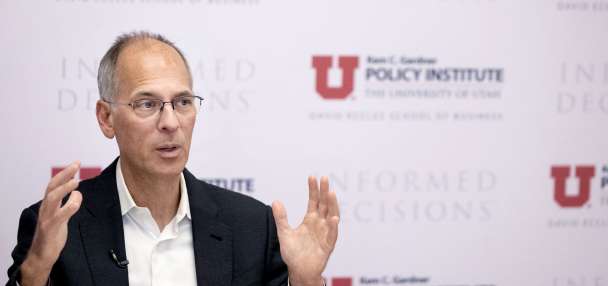 Recession risk 'uncomfortably high,' warns national economist during Utah visit