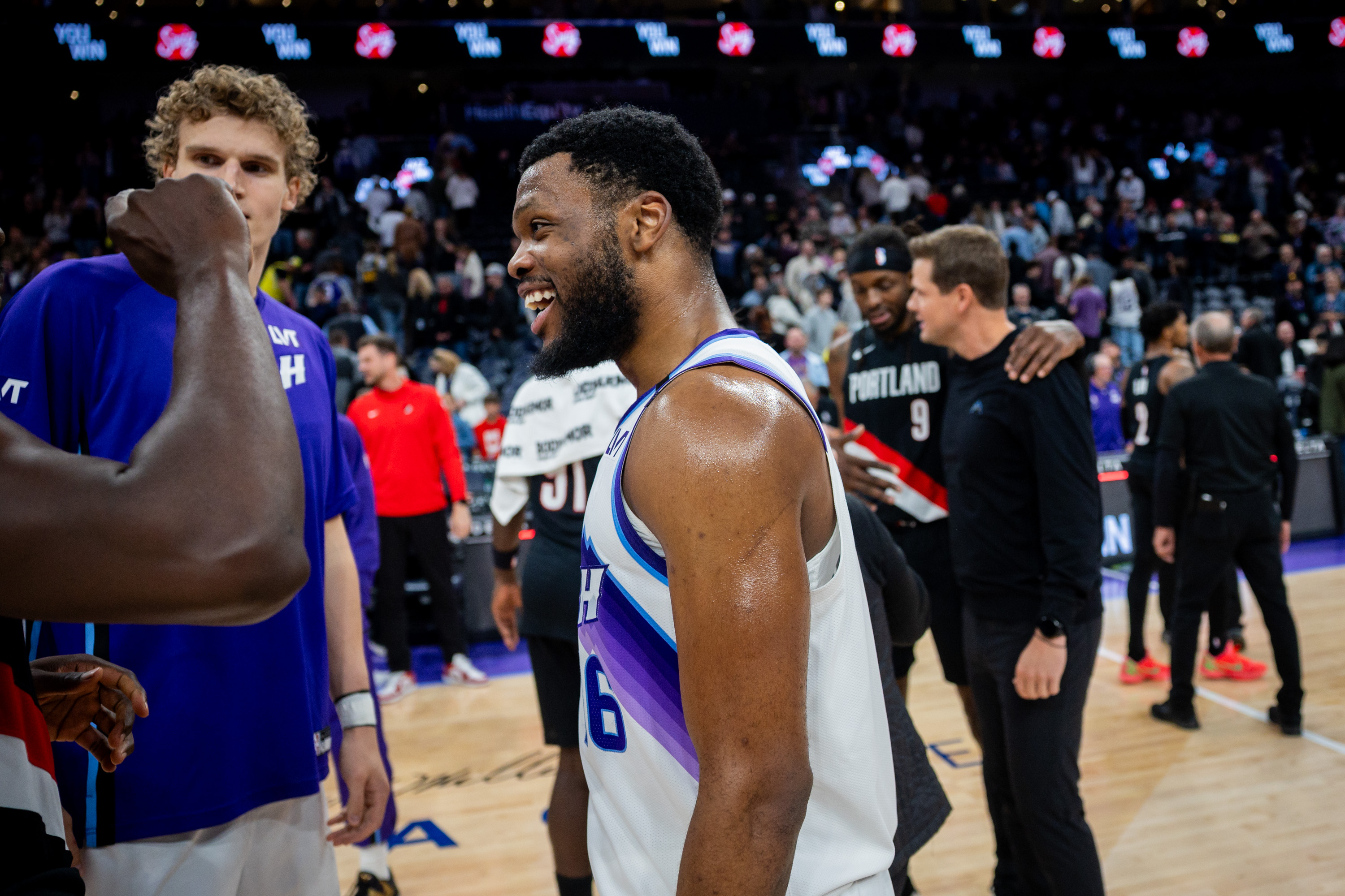 Jazz notes: Elijah Harkless isn't the biggest or fastest — just the one nobody wants to face