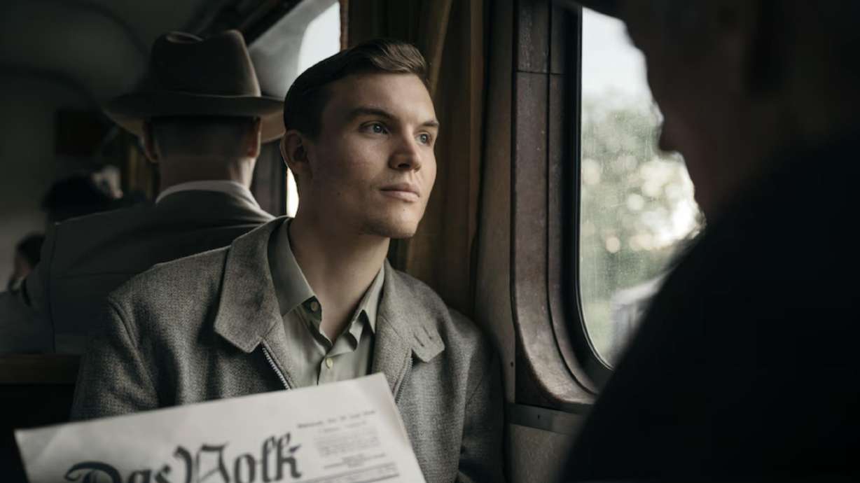 Actor Ewan Horrocks plays Helmuth Hübener in the movie "Truth & Treason," produced by Angel Studios, released on Friday. Director Matt Whittaker said in an interview he's always been captivated by Hübener's story.