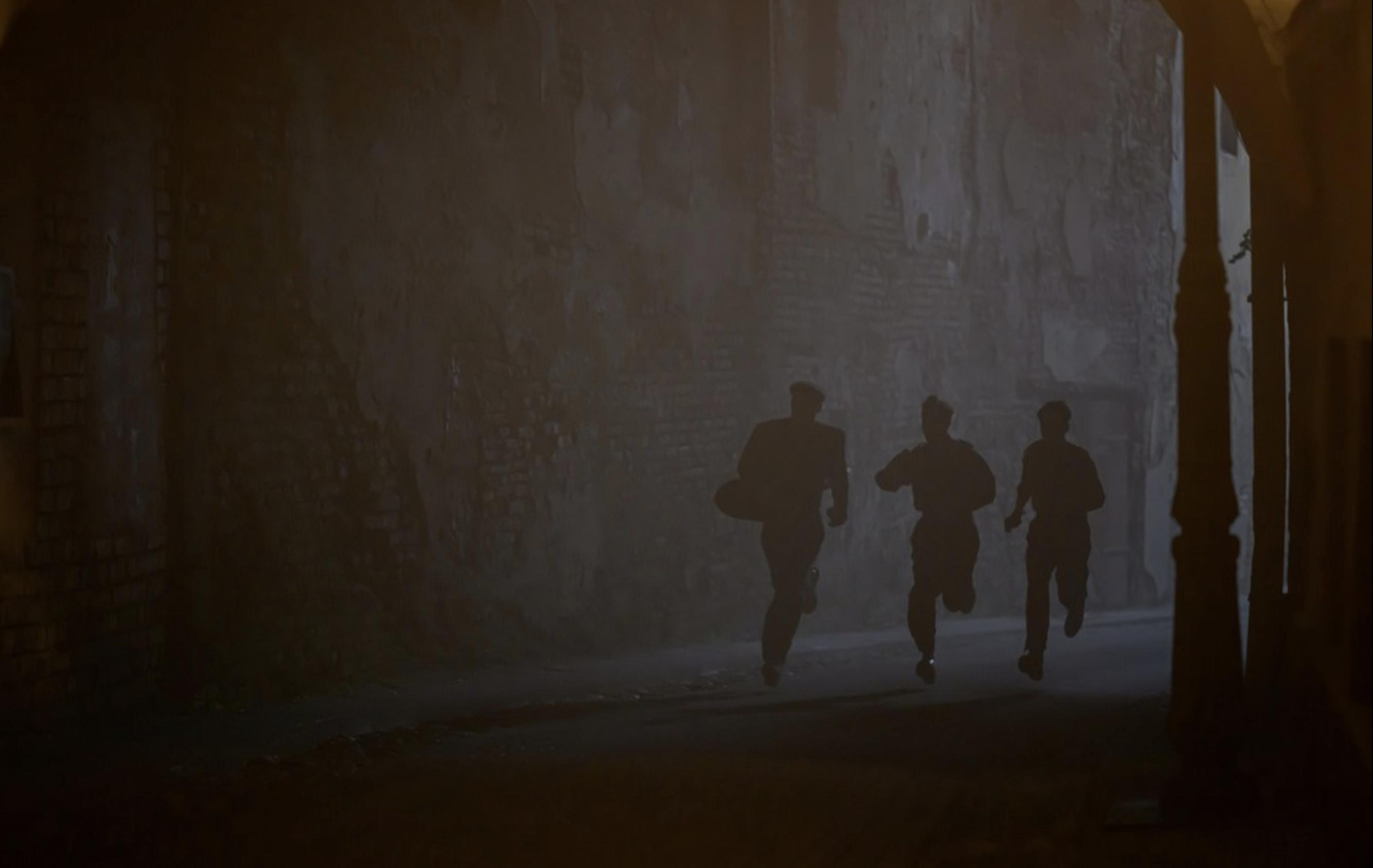 Actors Ewan Horrocks, Ferdinand McKay and Daf Thomas in the movie "Truth & Treason," produced by Angel Studios. The film is a retelling of the story of a Latter-day Saint teenager who defied the Nazis.