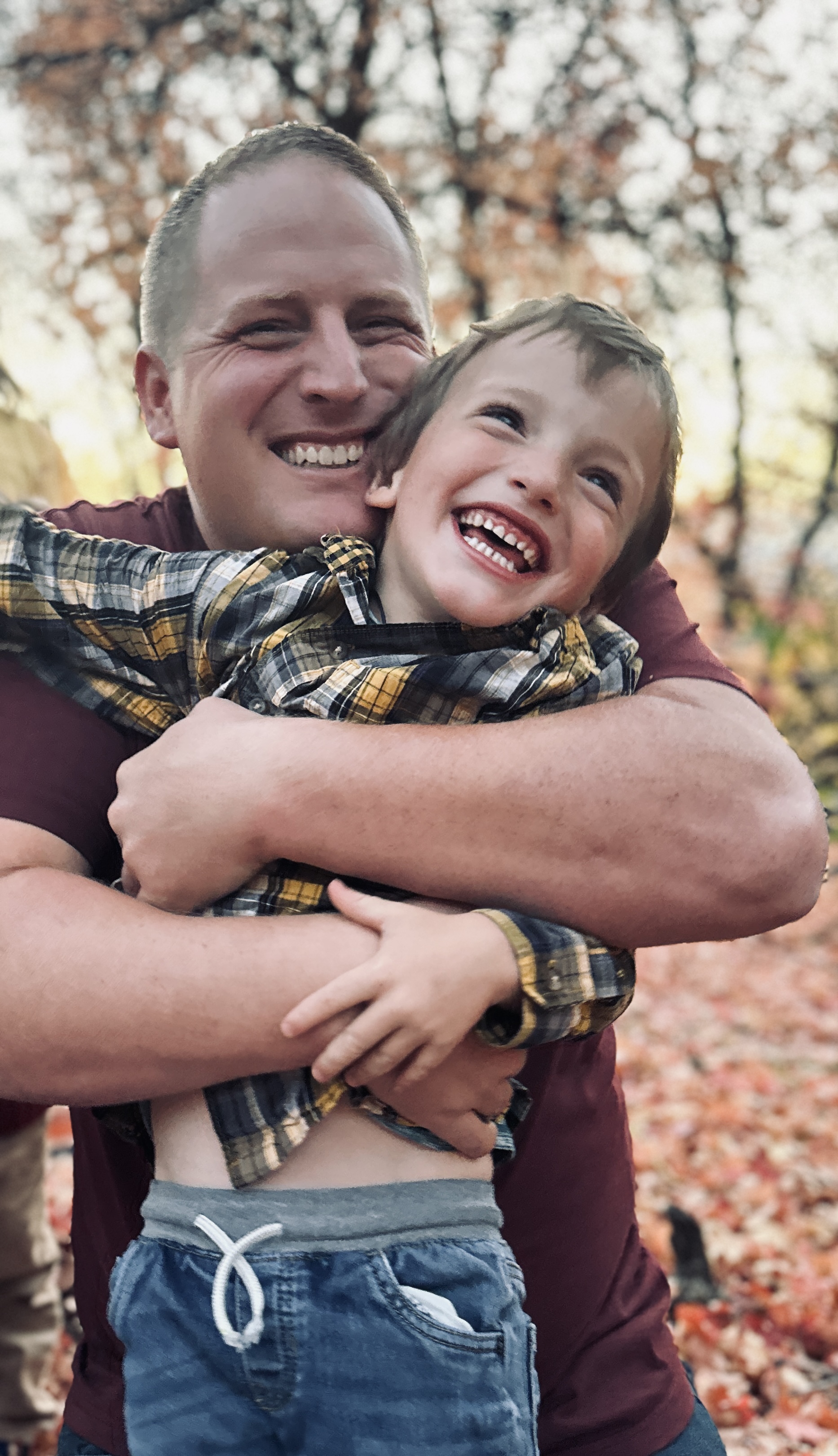 Preston and 8-year-old Hyrum Clark enjoy the outdoors as the family lives a more nomadic lifestyle to help with Hyrum's autism.