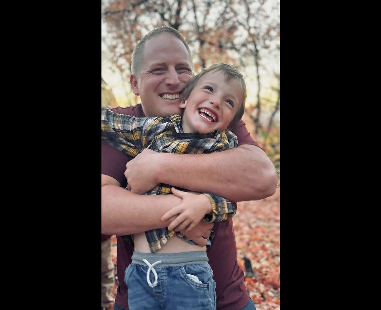 Preston and 8-year-old Hyrum Clark enjoy the outdoors as the family lives a more nomadic lifestyle to help with Hyrum's autism.
