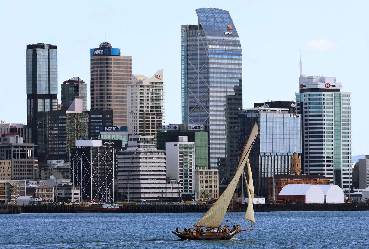 Waitemata Harbor in Auckland, New Zealand, April 12. Utah is leading a special trade mission to Oceania next week to strengthen economic ties with New Zealand and Australia.
