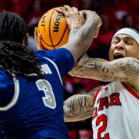 Runnin' Utes fall short in exhibition game against Nevada as Alex Jensen makes debut