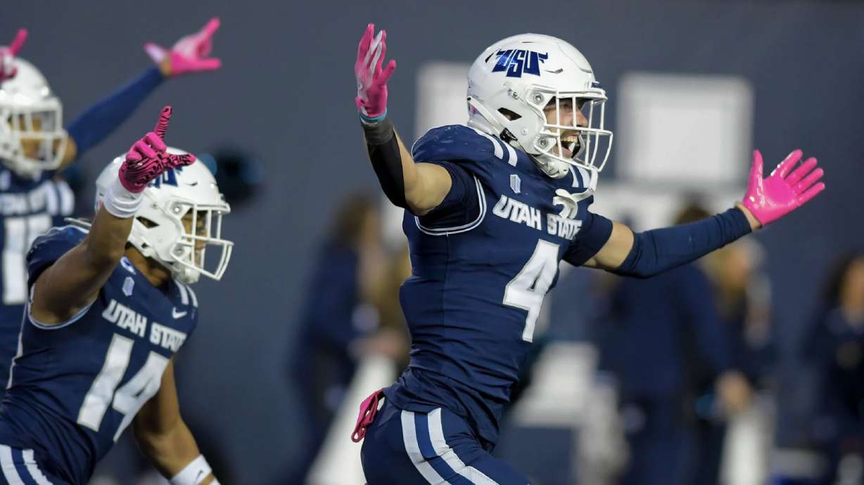 Utah State defeats San Jose State 30-25 on Friday in Logan.