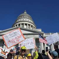 'Welcome to the resistance': Thousands of Utahns rally during national 'No Kings' protests