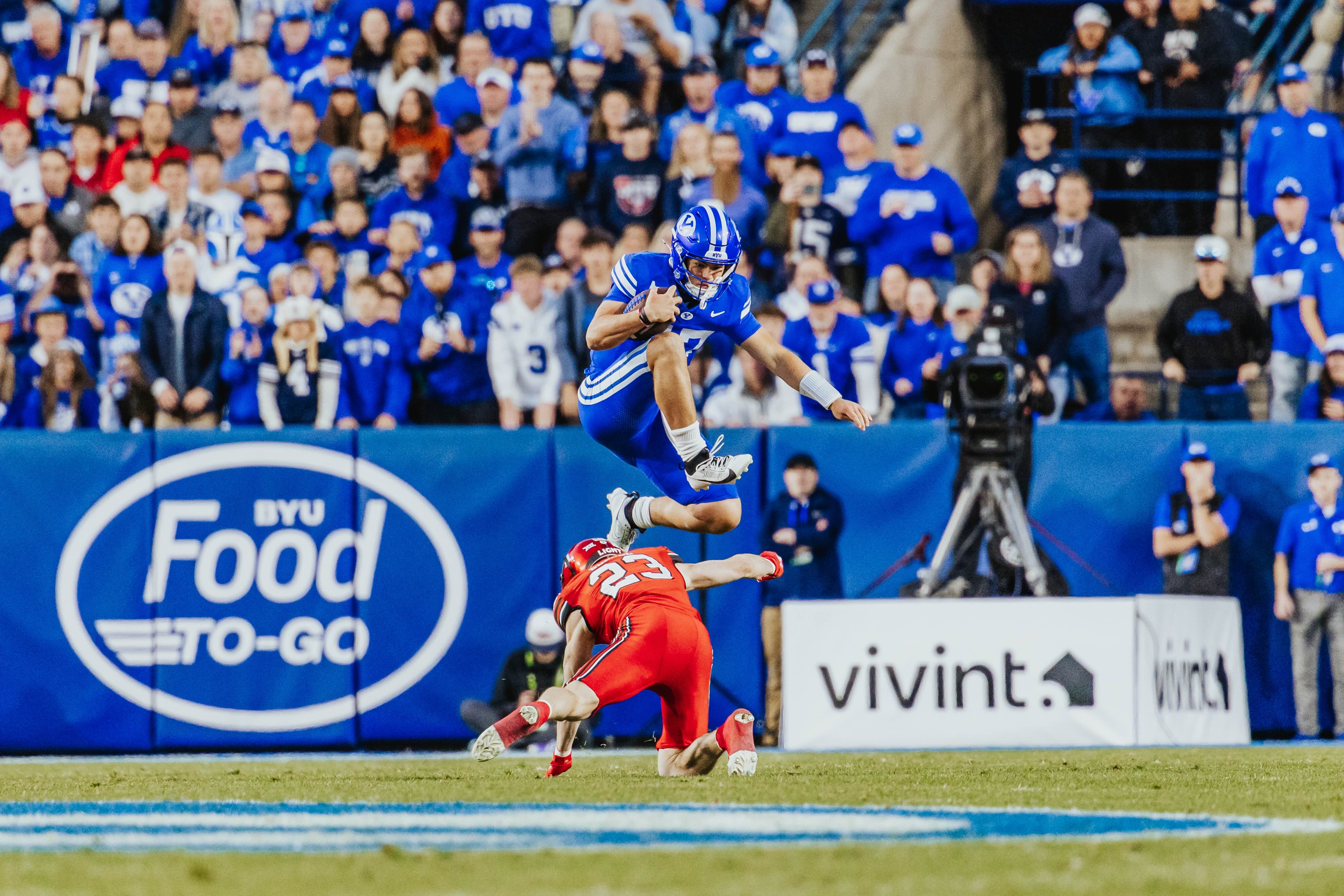 Centaur leap: Bachmeier carries No. 15 BYU to 7-0 start with win over No. 23 Utah