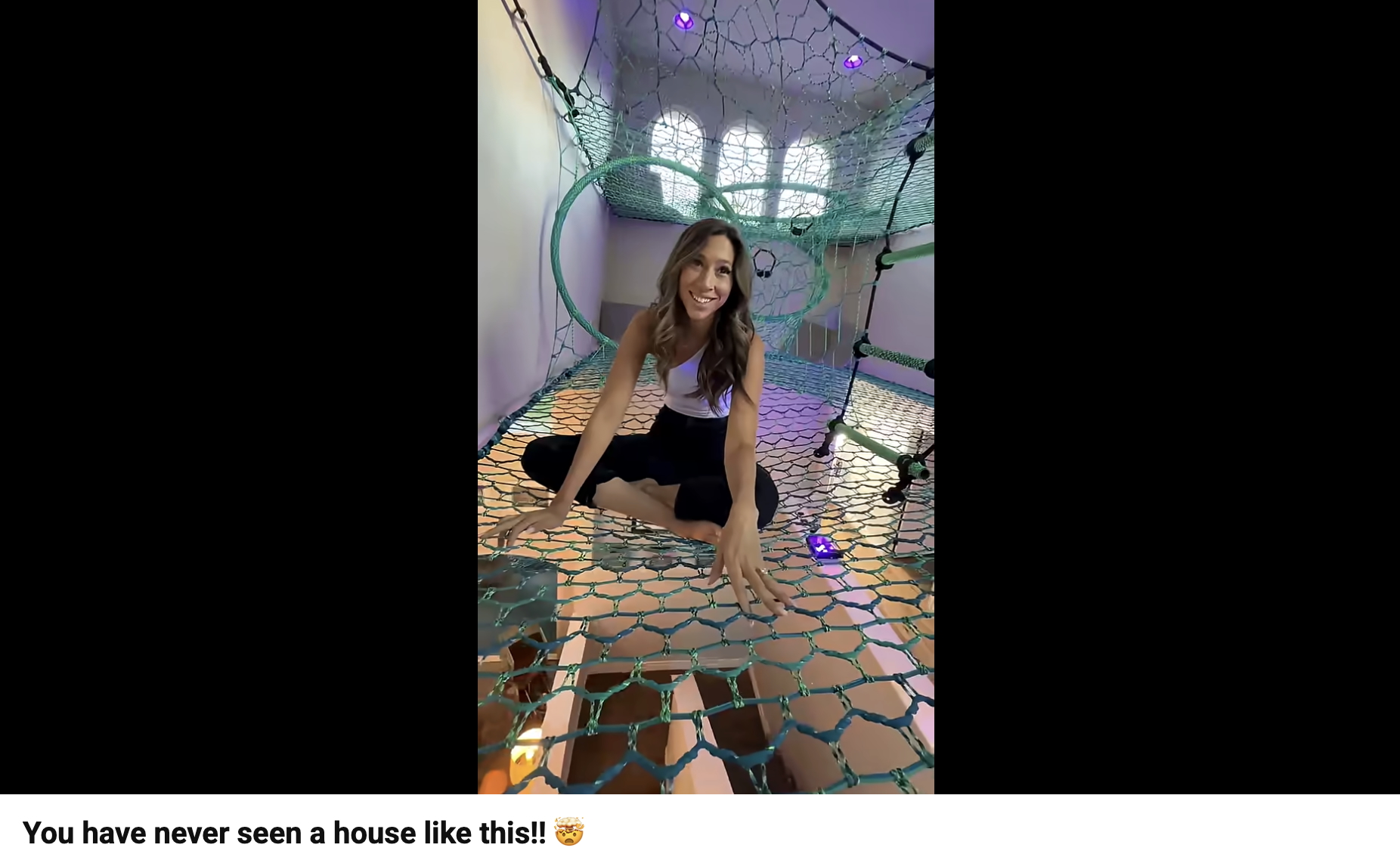 Have You Seen This? When a house is also a jungle gym