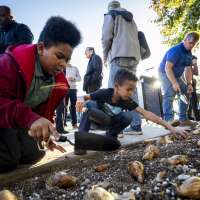Community plants daffodil bulbs to honor 450 Utahns lost to gun violence in 2024