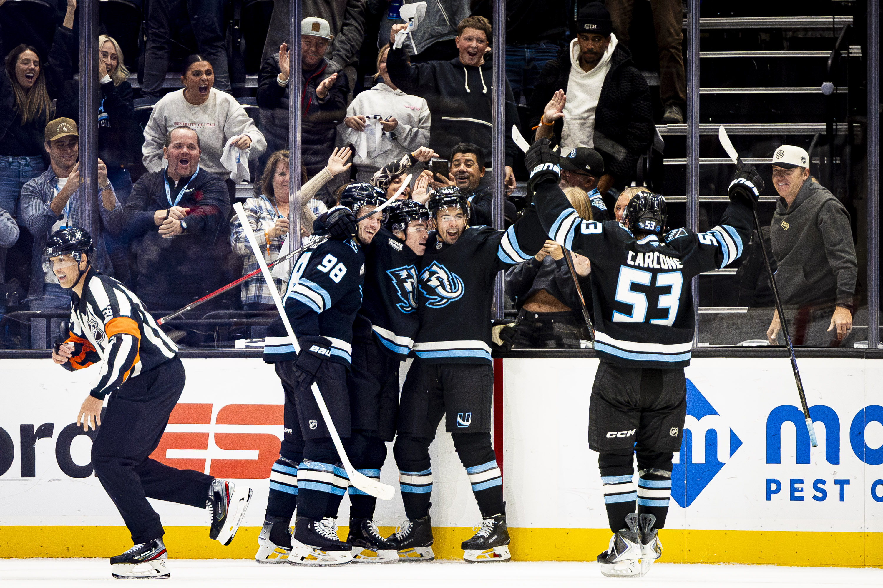 Utah Mammoth take down division leader Colorado Avalanche in OT for 4-0 start at home