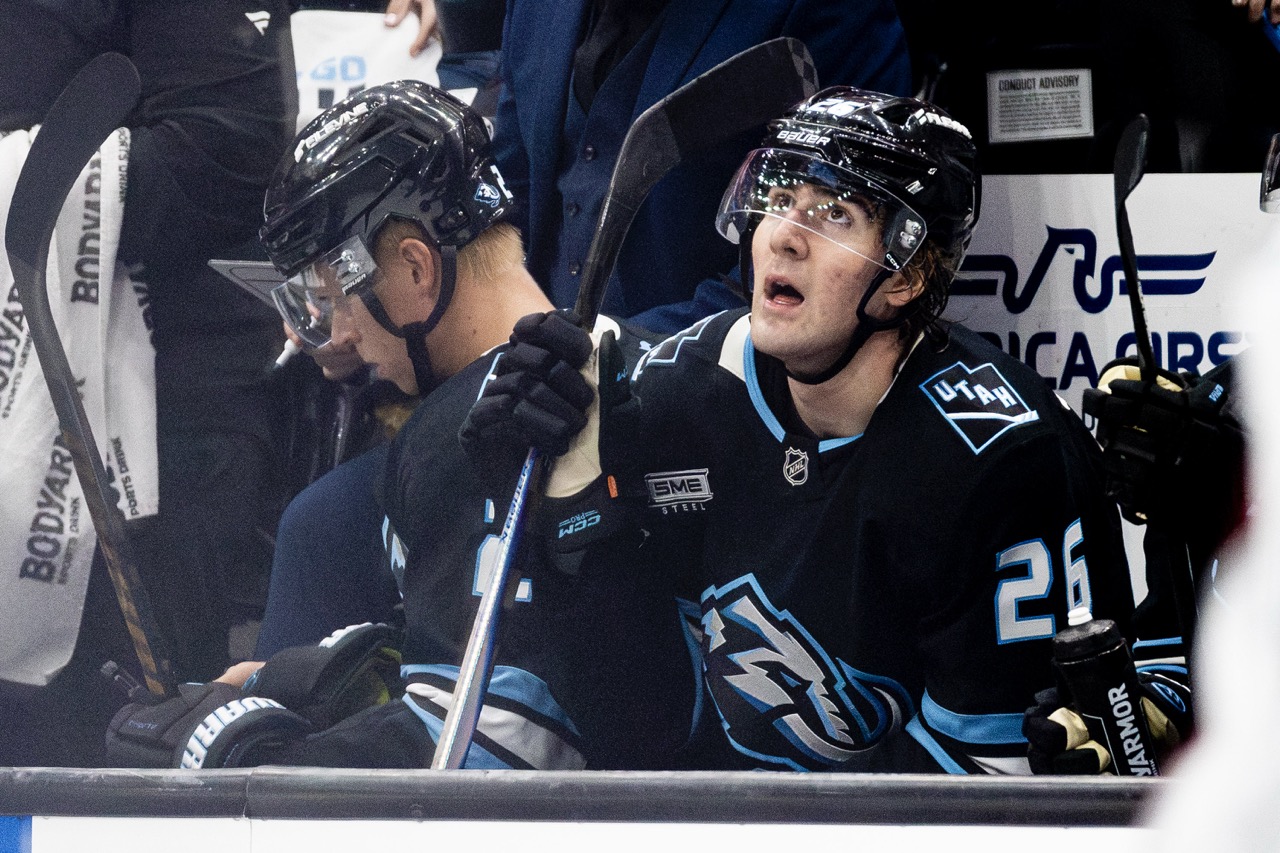 'I just play my game': Utah Mammoth rookie Dmitri Simashev blazing his own NHL trail