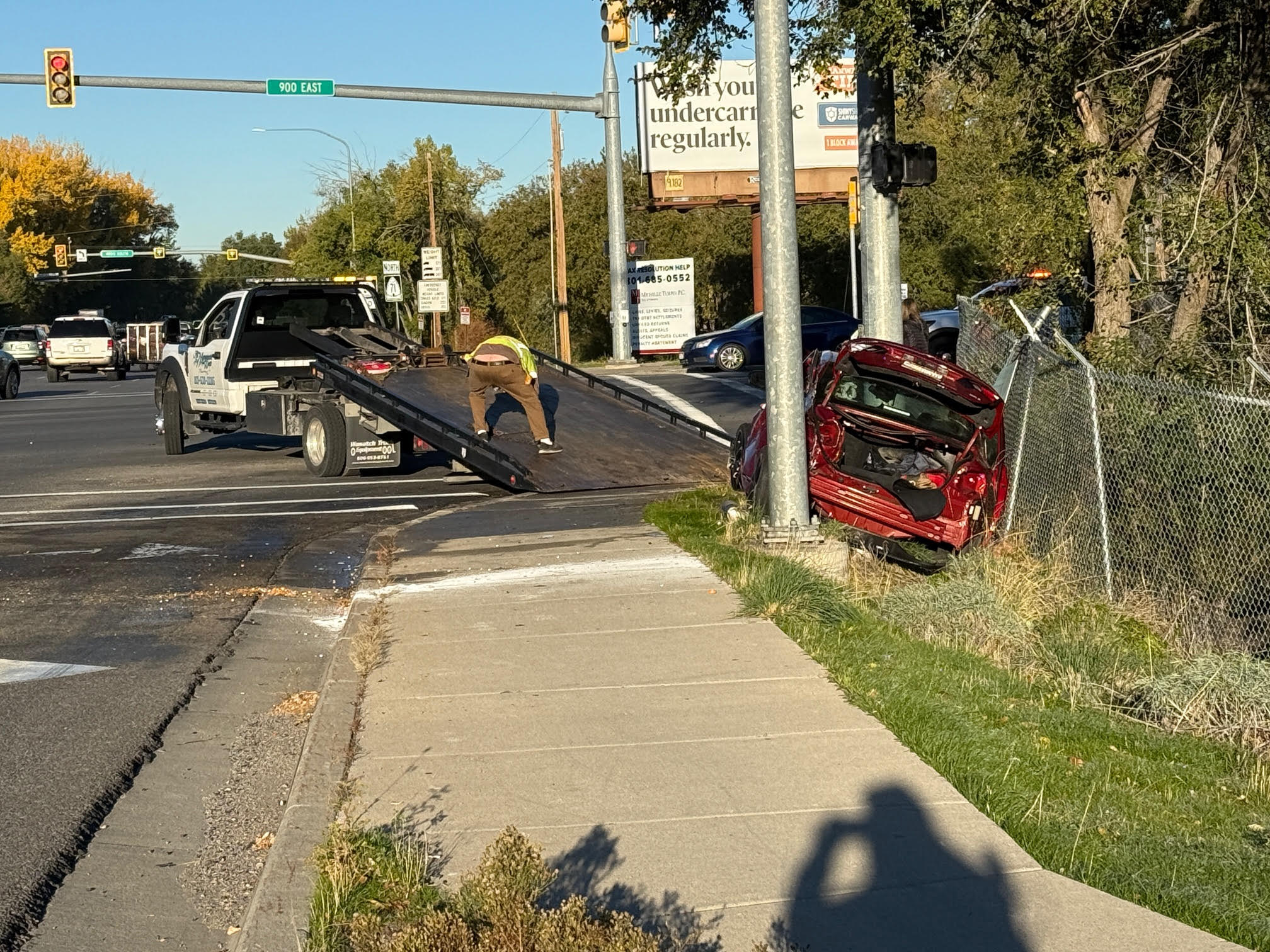 Murray crash caused by intoxicated driver arguing with his mother, police say 