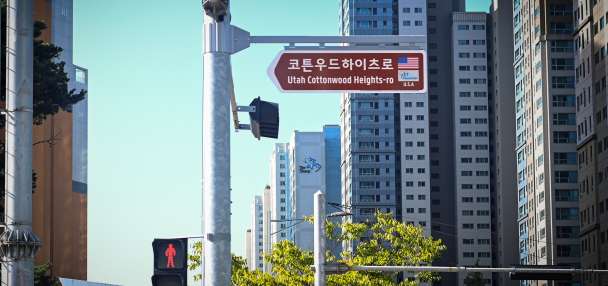 South Korea honors international partnership with Cottonwood Heights
