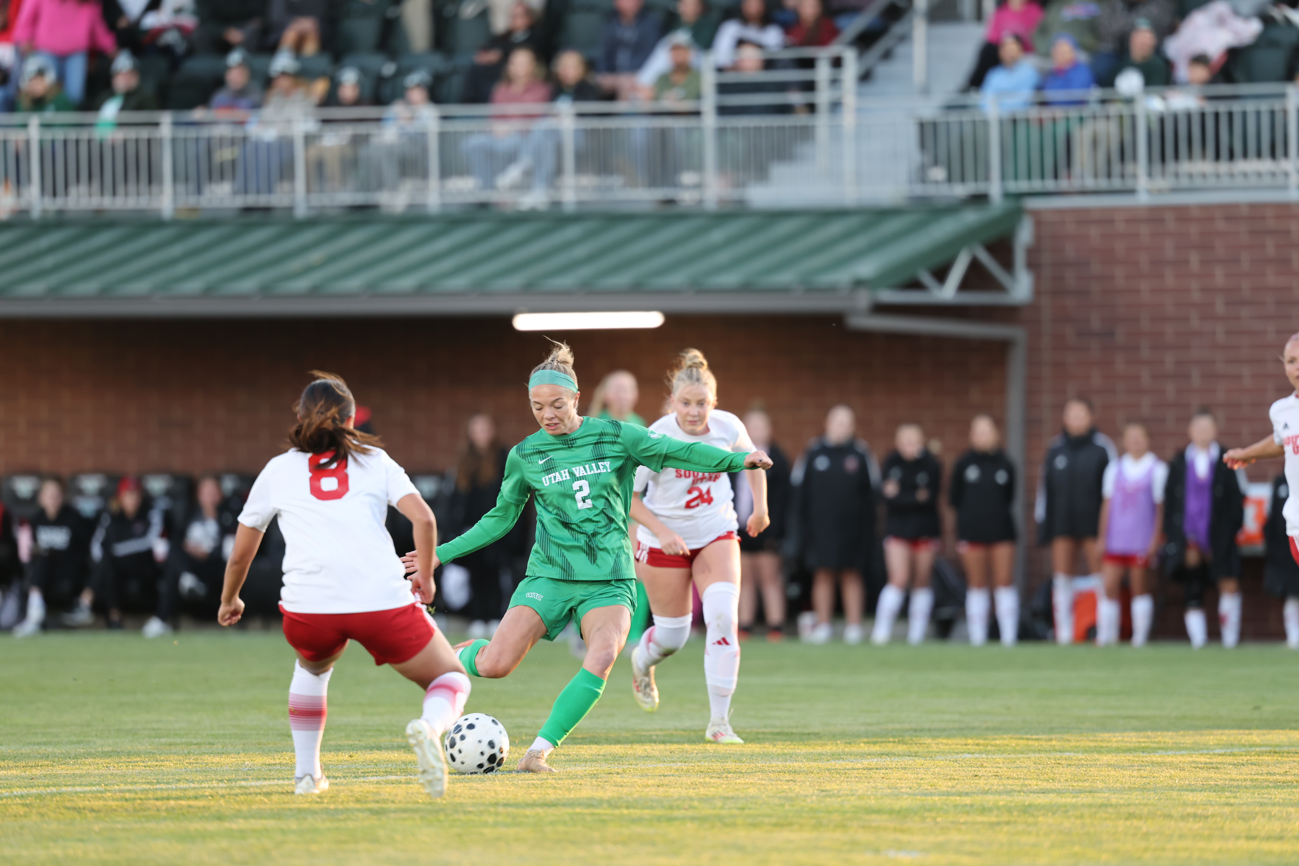 Webbers' historic night leads Utah Valley women's soccer to 8-0 win