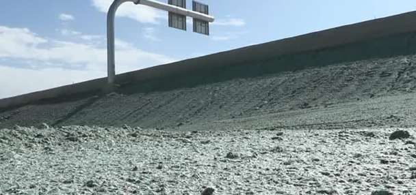 Here's why the sides of some Utah roads are turning green