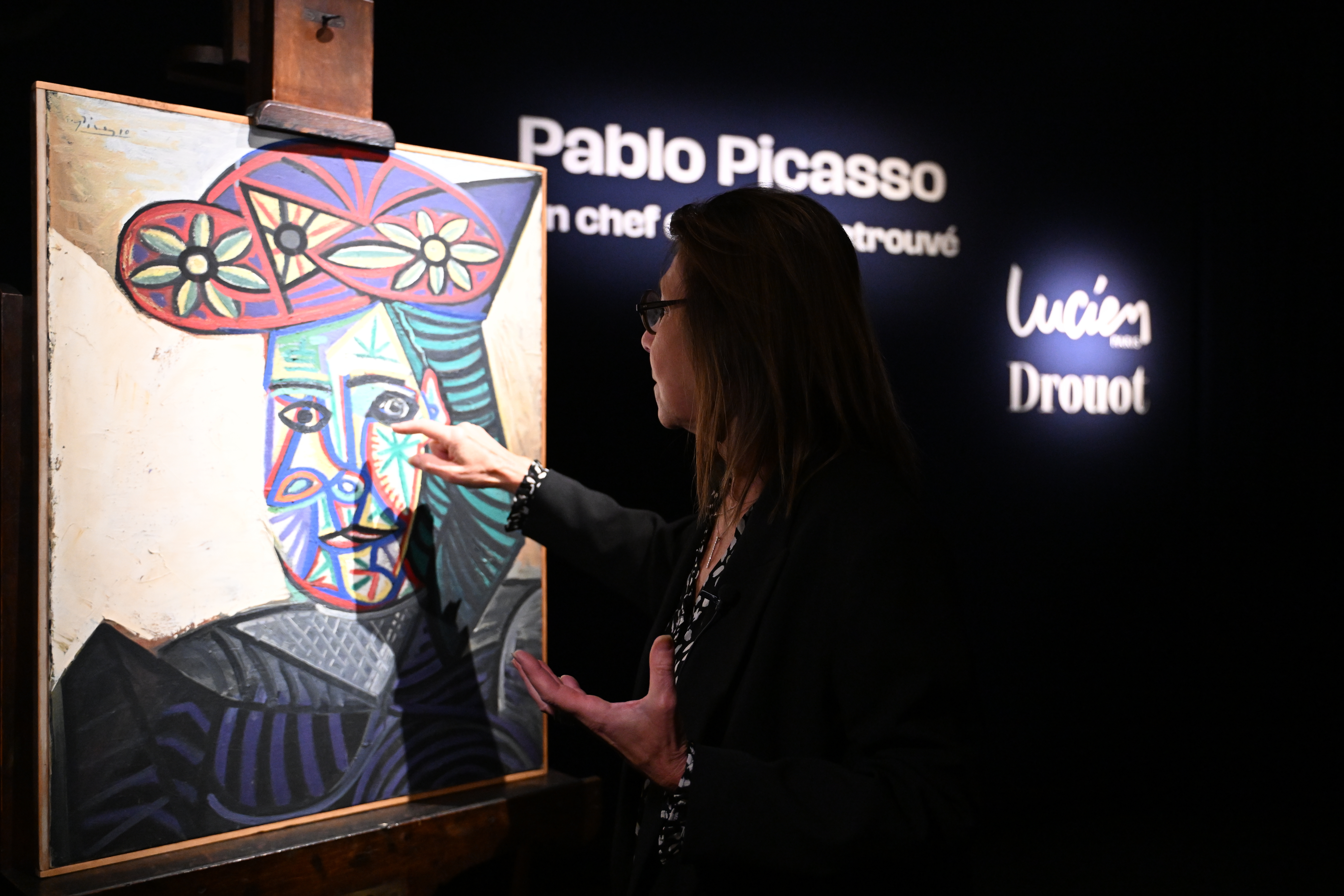Picasso portrait of muse Dora Maar in vivid hat, long hidden from view, sells for $37M